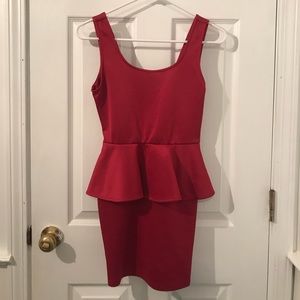 Charlotte Russe bow bodycon dress